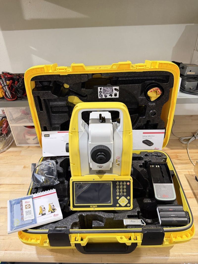 LEICA ICON ICB70 5" R500 KIT MANUAL TOTAL STATION