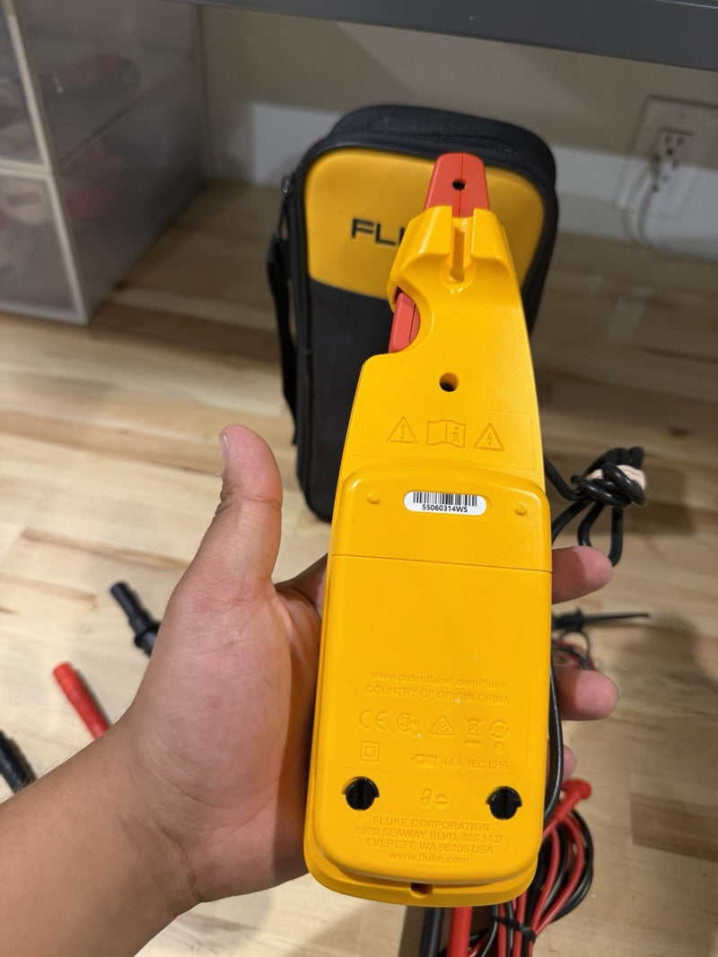FLUKE 773 MILLIAMP PROCESS CLAMP W/ LEADS (TESTED) FREE SHIPPING