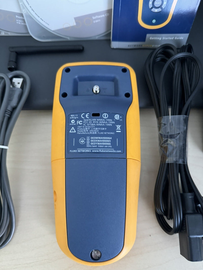 FLUKE NETWORKS AIRCHECK WI-FI HANDHELD WIRELESS NETWORK TESTER