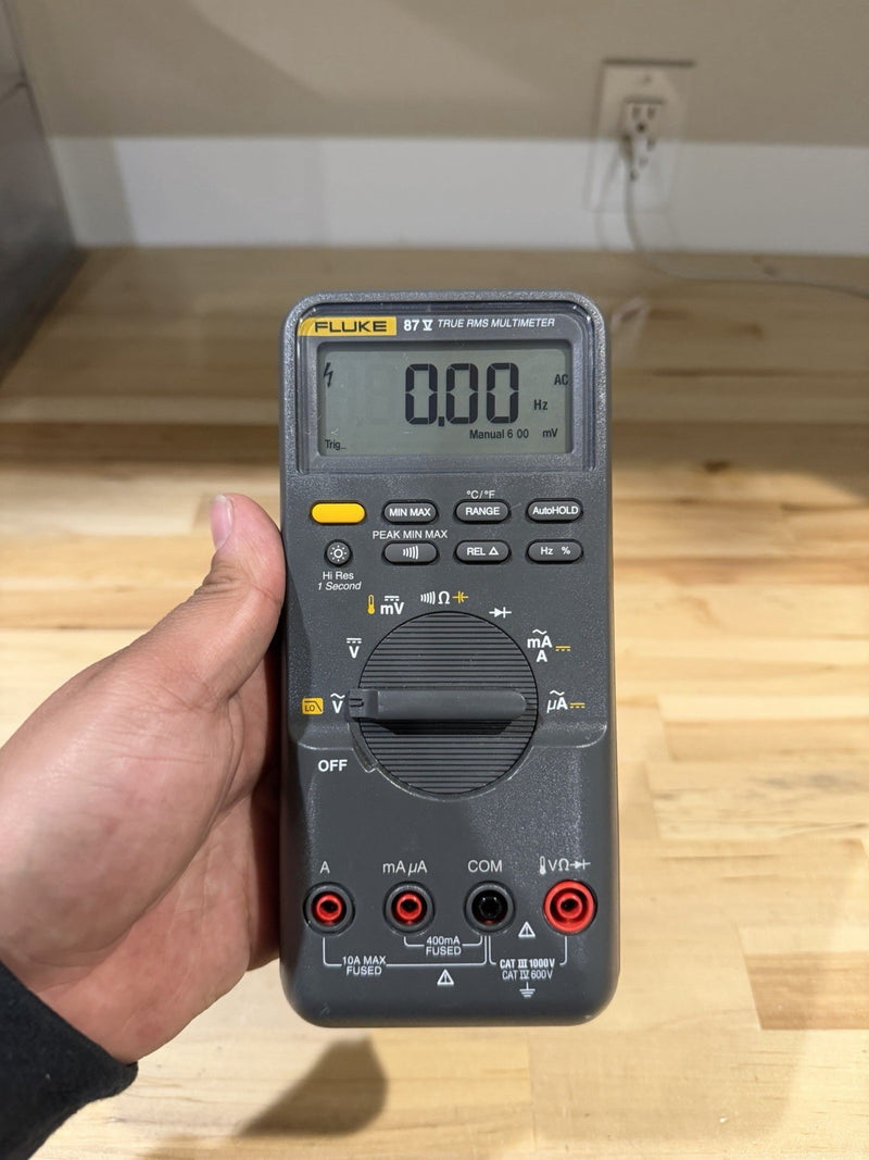 FLUKE 87V TRUE RMS MULTIMETER FOR PARTS
