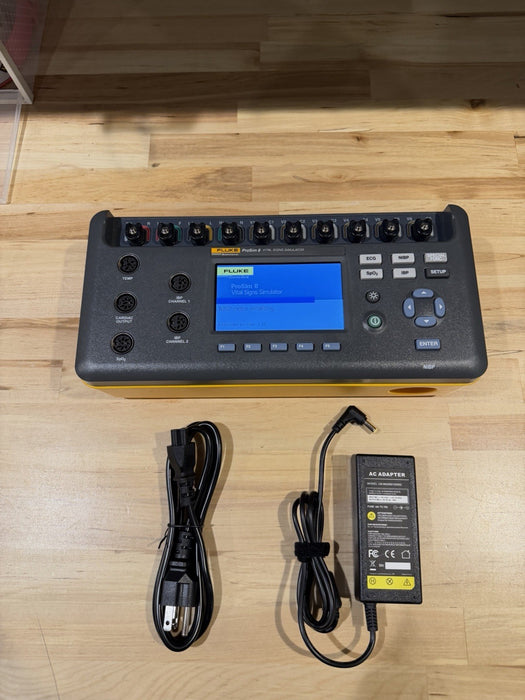 FLUKE BIOMEDICAL PROSIM 8 VITAL SIGNS SIMULATOR TESTED
