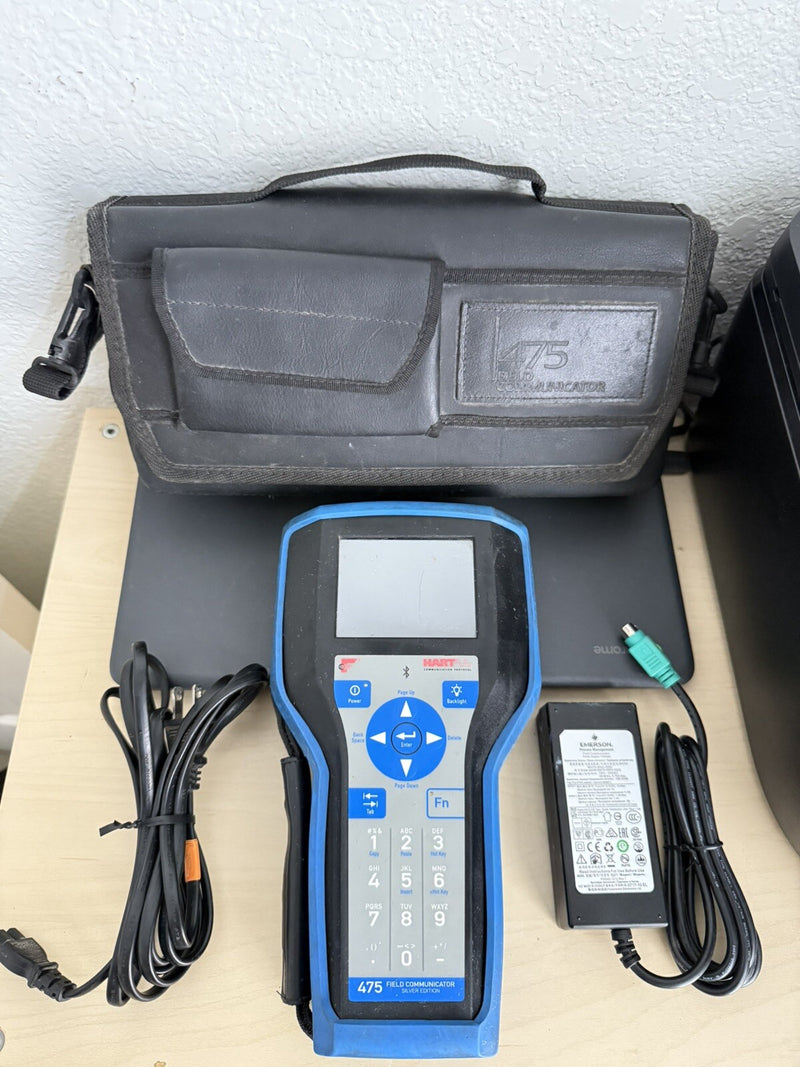 EMERSON 475 FIELD COMMUNICATOR 3.9 HART WITHBAG & CHARGER