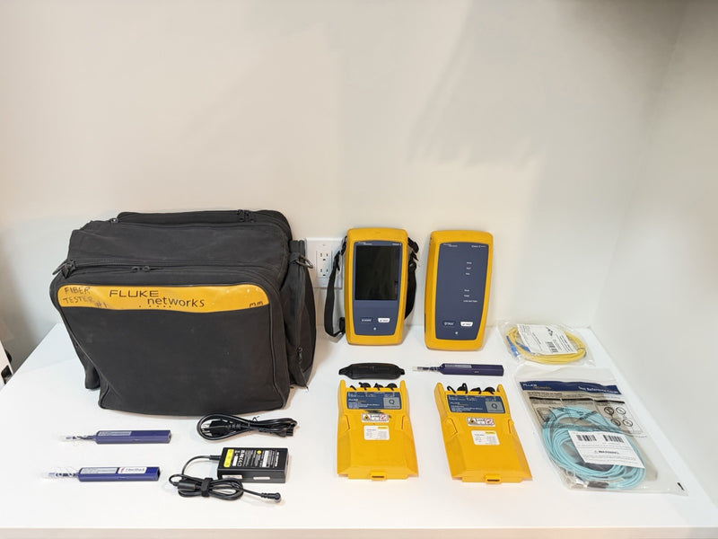 FLUKE NETWORKS CFP2-100-Q CERTIFIBER PRO QUAD OLTS V2 KIT WIFI CALIBRATED 2025