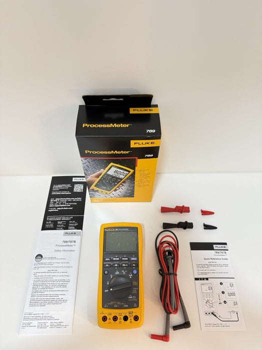 FLUKE 789 PROCESSMETER (NEW FACTORY SEALED) MFD-2025 CALIBRATED 2025 /SHIPS FAST