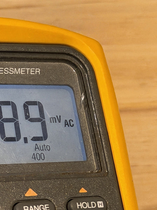 FLUKE 787 PROCESSMETER WITH LEADS & CLIPS TESTED