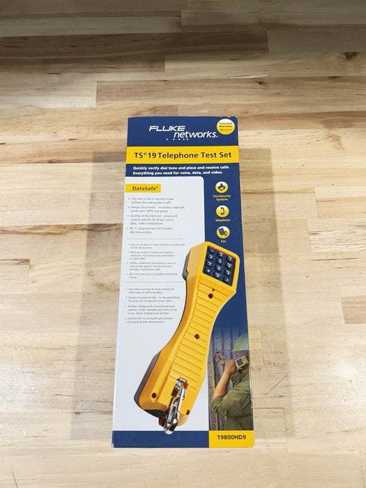 FLUKE NETWORKS TS 19 TELEPHONE TEST SET (NEW FACTORY SEALED) FREE SHIPPING