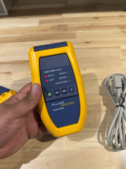 FLUKE 2956-4011 SIMPLIFIBER NETWORKS TESTER TESTED