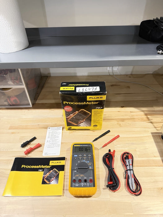 FLUKE 787 PROCESSMETER (NEW FACTORY SEALED) SHIPS FAST - FREE SHIPPING (RARE)