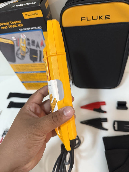 FLUKE T6-1000 ELECTRICAL TESTER WITH TPAK-HT6 AC285 KIT