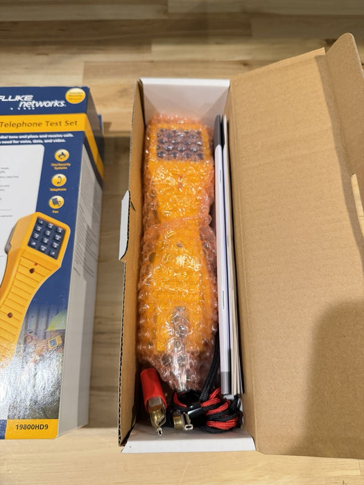 FLUKE NETWORKS TS 19 TELEPHONE TEST SET (NEW FACTORY SEALED) FREE SHIPPING