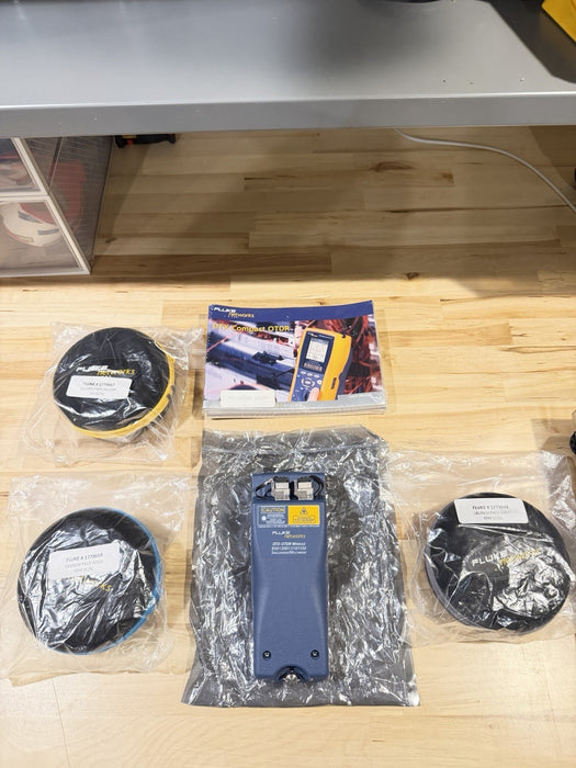 FLUKE DTX-OTDR SM MM FIBER MODULE W/ LAUNCH PACK (NEW SEALED) FREE SHIPPING