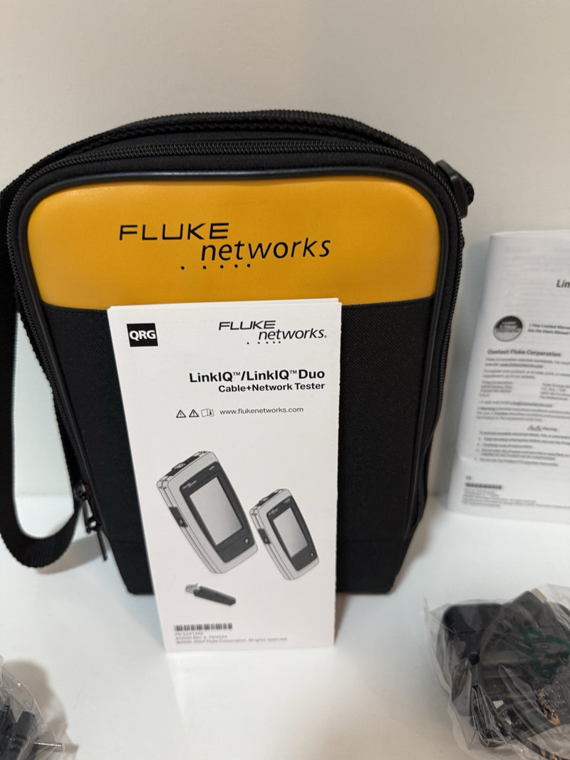 FLUKE NETWORKS LINKIQ-DUO WIFI NETWORKS TESTER MFD-2025 /SHIPS FREE