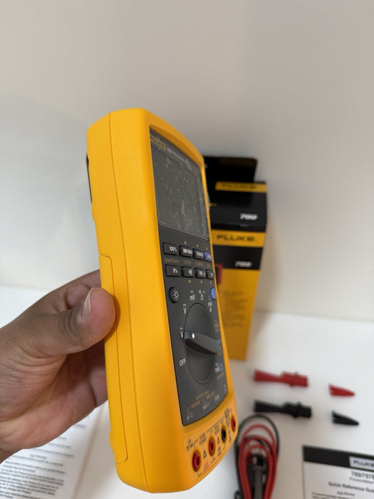 FLUKE 789 PROCESSMETER (NEW FACTORY SEALED) MFD-2025 CALIBRATED 2025 /SHIPS FAST
