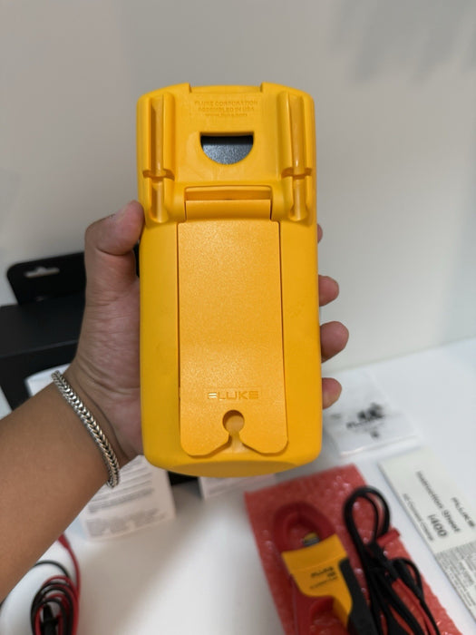FLUKE 87 V MULTIMETER COMBI KIT IMSK WITH I400 CLAMP & LEADS NEW SEALED