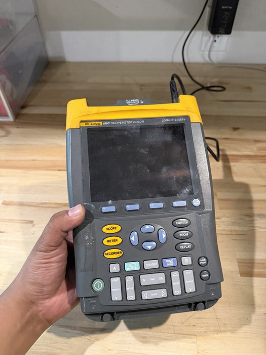 FLUKE 199C SCOPEMETER COLOR FOR PARTS