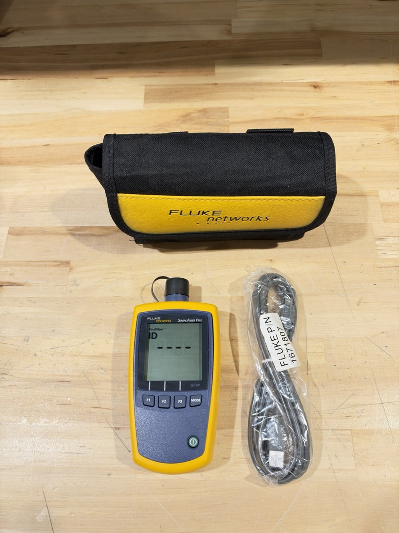 FLUKE NETWORKS SIMPLIFIBER PRO OPTICAL POWER METER (TESTED) SHIPS FAST