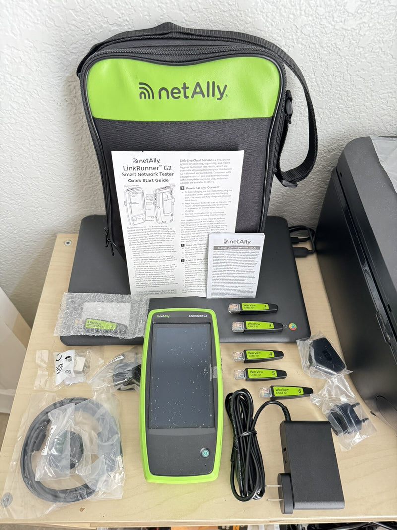 NetAlly LinkRunner G2 Smart Ethernet & Network Tester Kit
