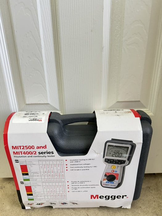 MEGGER MIT400/2 INSULATION & CONTINUITY TESTER WITH LEADS NEW