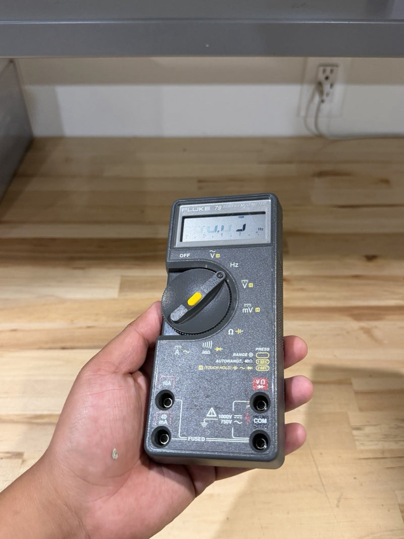 FLUKE 79 SERIES II MULTIMETER FOR PARTS