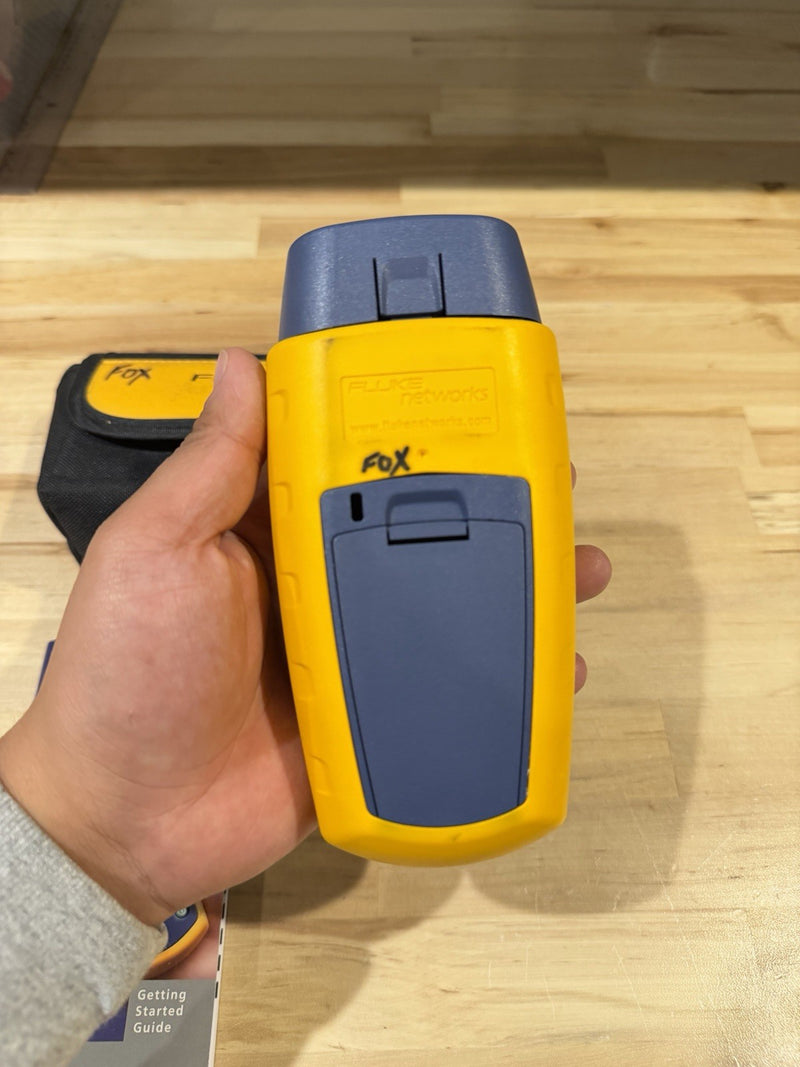 FLUKE NETWORKS MICROSCANNER 2 WITH BAG & MANUAL