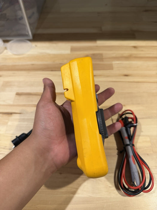 FLUKE 117 TRUE RMS MULTIMETER W/LEADS & CLIPS (TESTED) SHIPS FAST