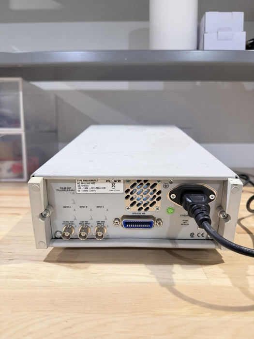 FLUKE PM6690 FREQUENCY COUNTER TIMER ANALYZER TESTED