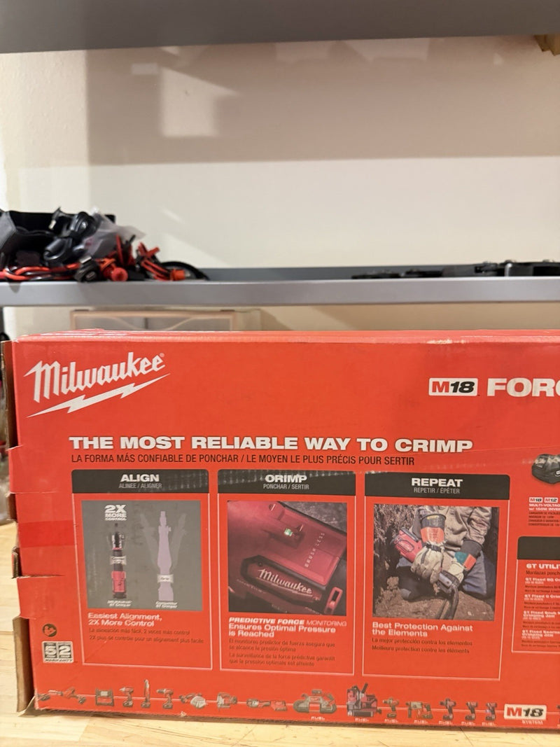 MILWAUKEE 2678-22BG FORCE LOGIC 6T UTILITY CRIMPER KIT W/ BG-D3 JAW (NEW SEALED)