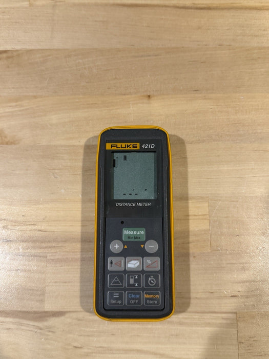 FLUKE 421D LASER DISTANCE METER TESTED
