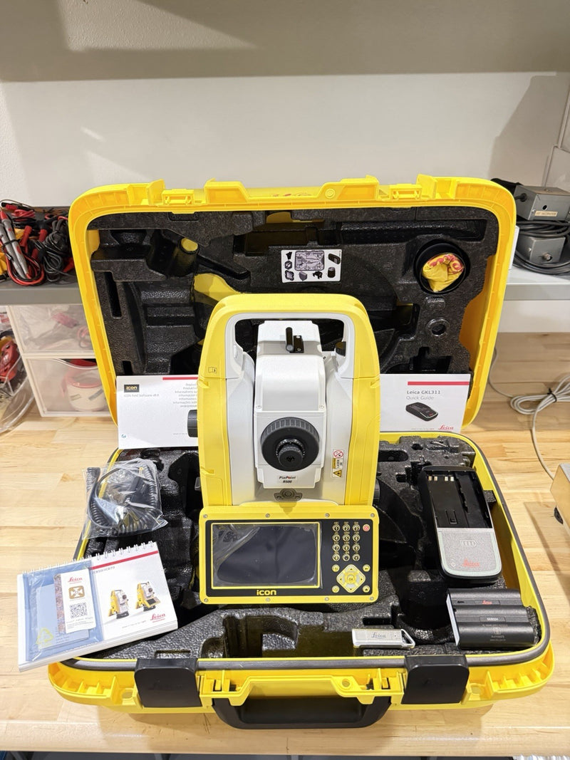 LEICA ICON ICB70 5" R500 KIT MANUAL TOTAL STATION