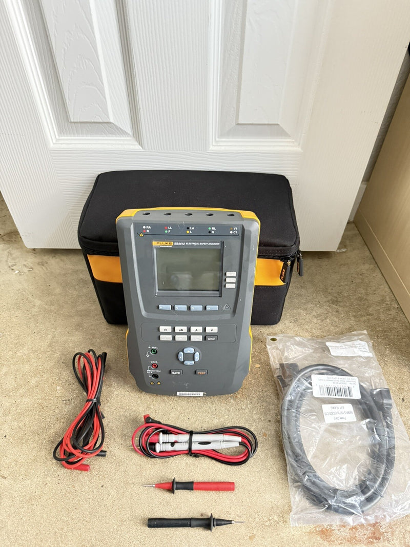 FLUKE BIOMEDICAL ESA612 230V EU ELECTRICAL SAFETY ANALIZER CALIBRATED 2025