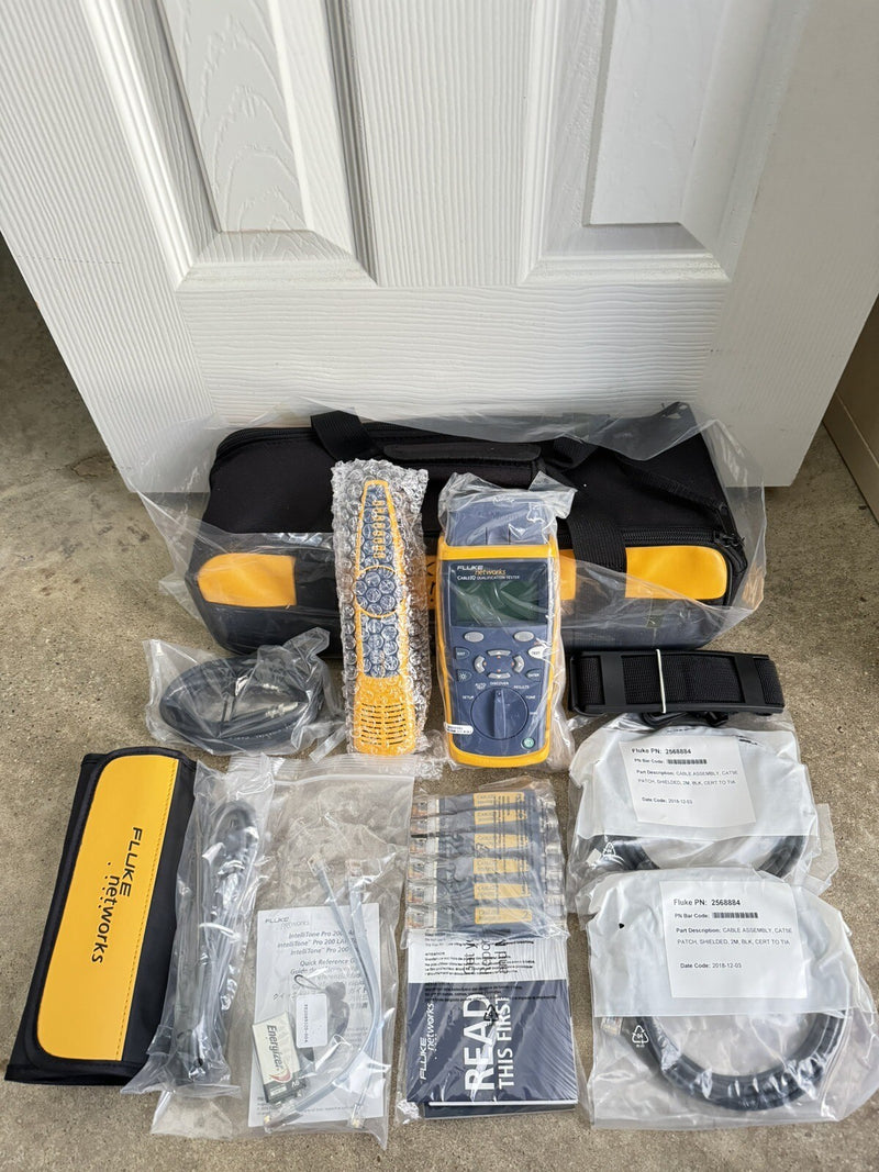 FLUKE NETWORKS CIQ-KIT CABLEIQ NETWORK CABLE TESTER KIT