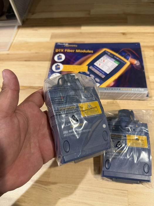FLUKE NETWORKS DTX-MFM2 FIBER MODULE (NEW SEALED) FREE SHIPPING