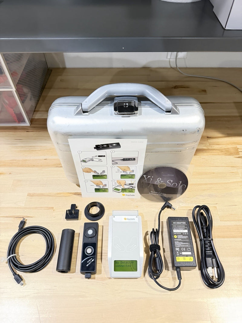UNFORS RAYSAFE 8221011-A SOLO BASE UNIT WITH PROBE SENSOR & ACCESSORIES
