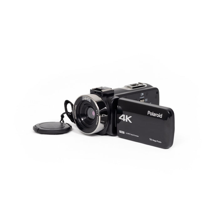 Polaroid ID995-BLK Black Portable Handheld Touch Screen 4k Digital Camcorder