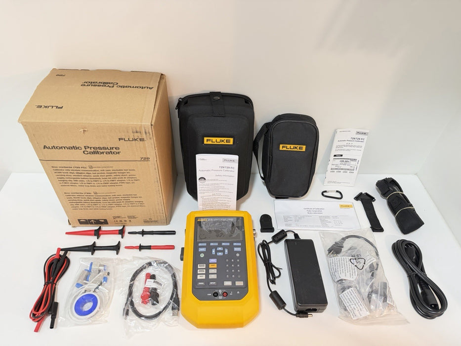 FLUKE 729-150G AUTOMATIC PRESSURE CALIBRATOR CALIBRATED 2024 NEW SEALED