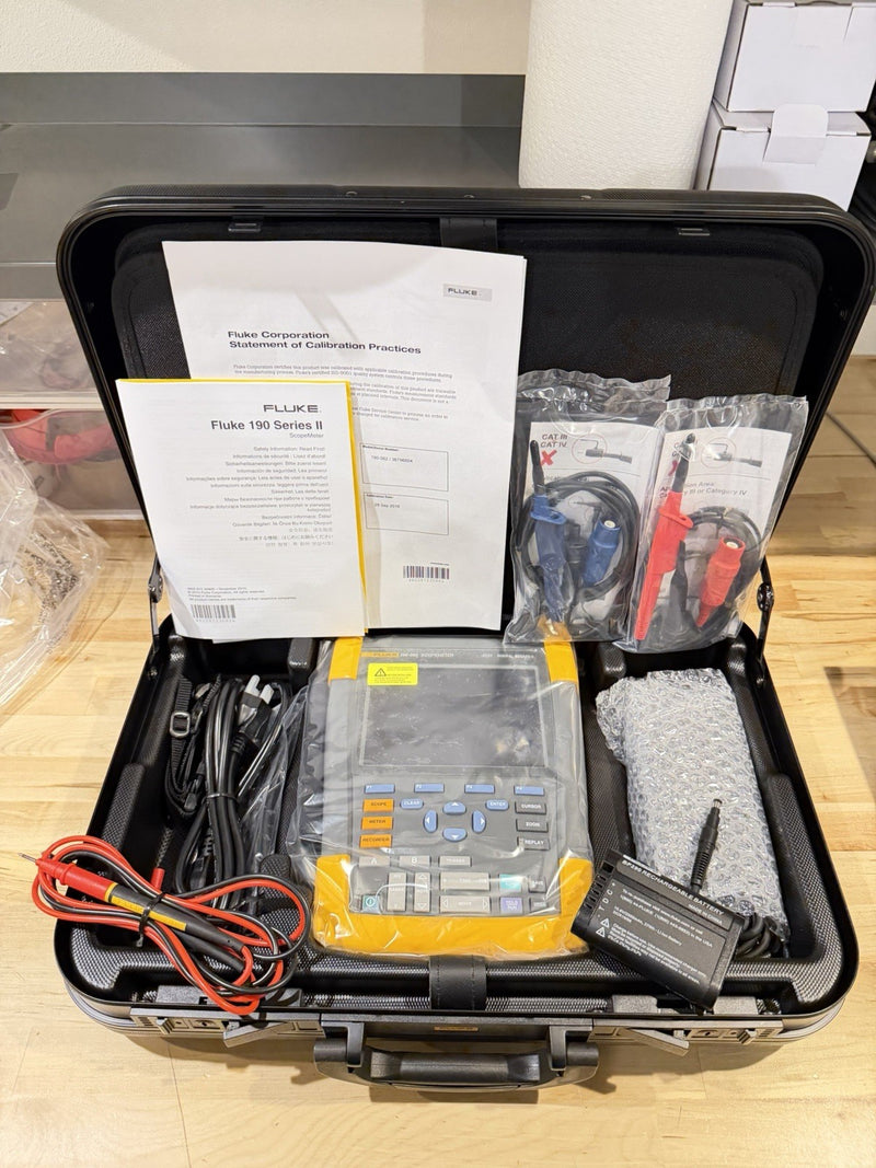 FLUKE 190-062 SCOPEMTER 2CH 60MHZ 625MS/S
