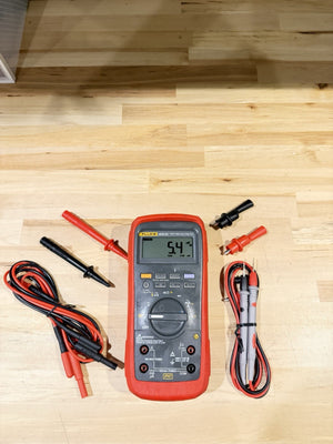FLUKE 28 II EX TRUE RMS MULTIMETER WITH LEADS & CLIPS