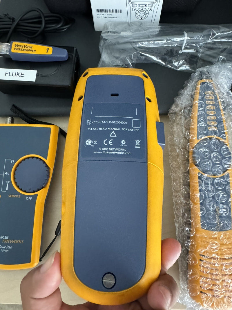 FLUKE NETWORKS LRAT-2000 LINKRUNNER AT-2000 KIT WITH PROBE & TONER