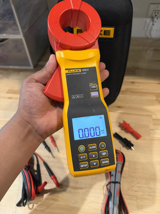 FLUKE 1630-2 FC EARTH GROUND CLAMP (TESTED) FREE SHIPPING