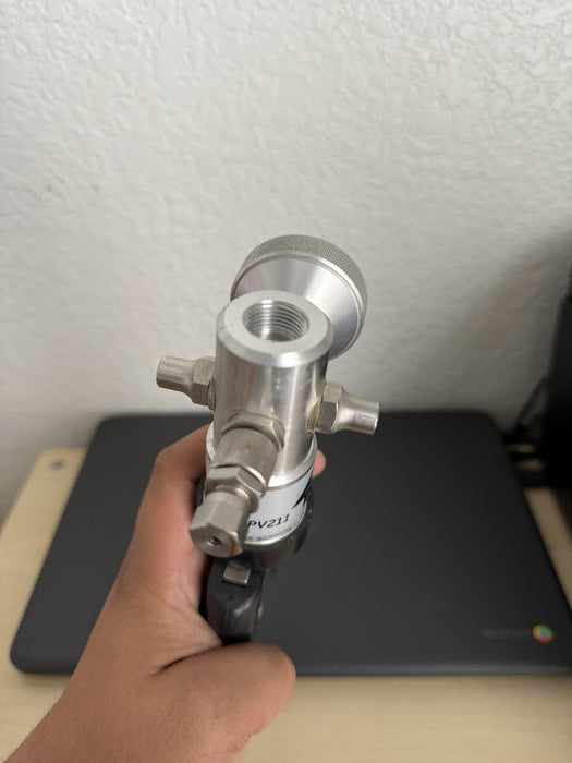 GE PV211 DRUCK PV211 MAX. PRESSURE 40 BAR/600 PSI WORKS GOOD