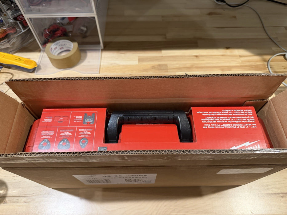 MILWAUKEE 49-16-2496X 1/2"-1" IPS-P PIVOTING PRESS RING KIT