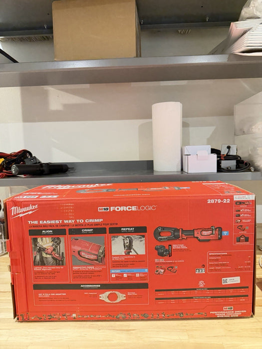 MILWUAUKEE 2879-22 FORCE LOGIC M18 15T CRIMPER KIT (NEW FACTORY SEALED) NEW