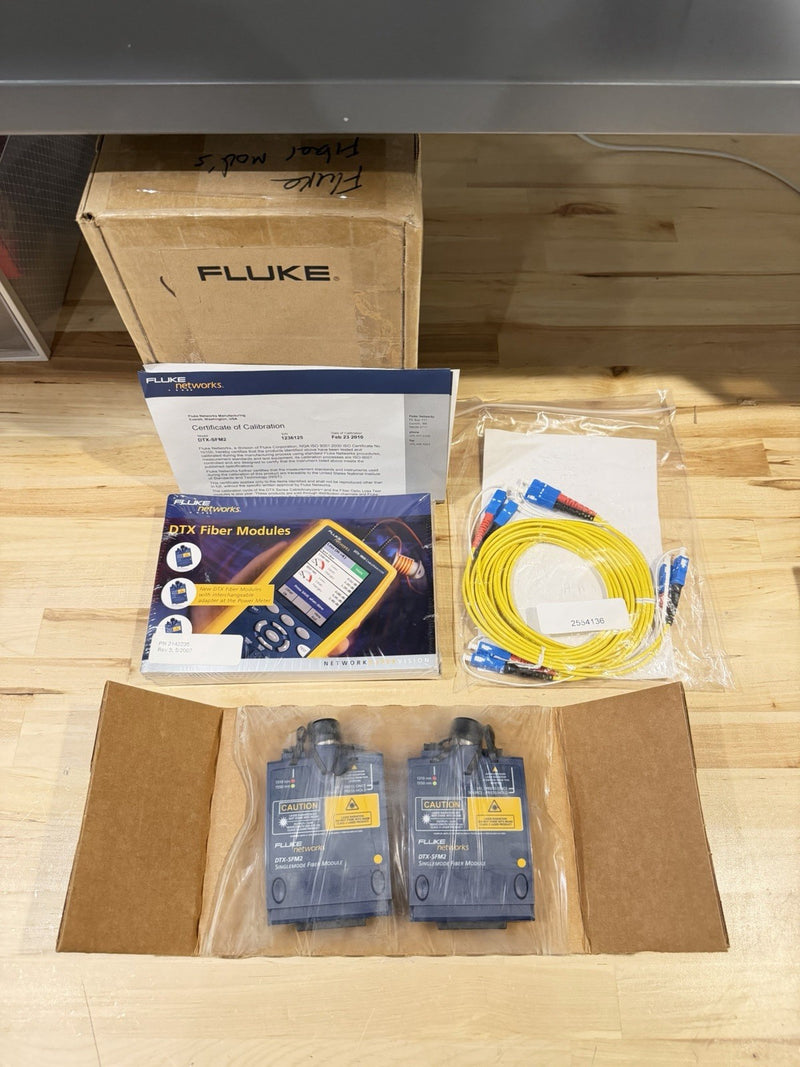 FLUKE NETWORKS DTX-SFM2 FIBER MODULE