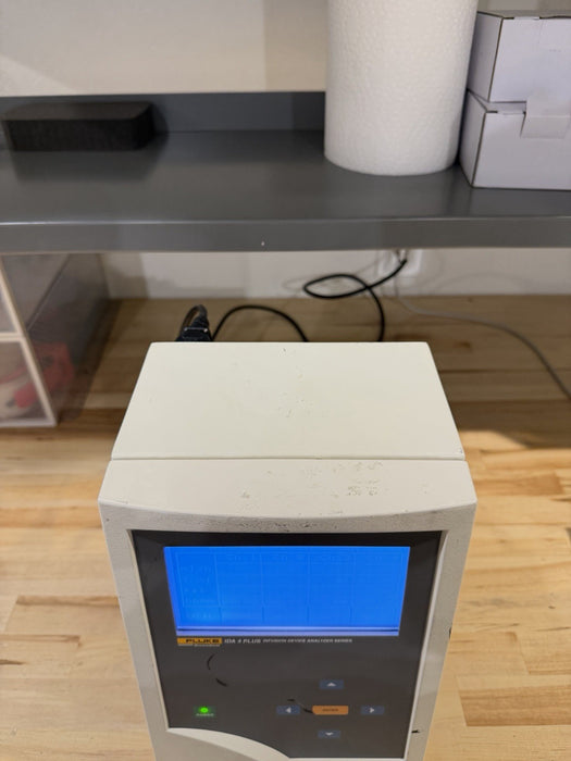 FLUKE BIOMEDICAL IDA 4 PLUS INFUSION DEVICE ANALYZER SERIES (TESTED) SHIPS FREE