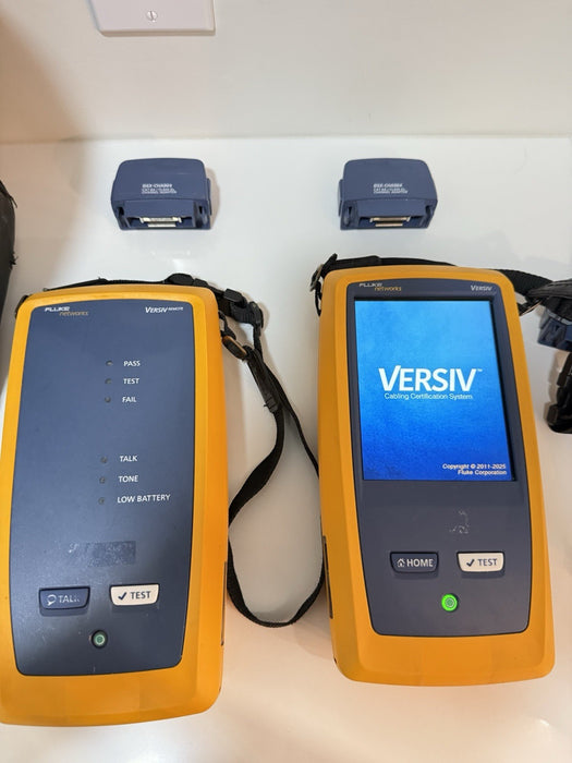 FLUKE NETWORKS DSX-5000 TESTER KIT CALIBRATED 2025