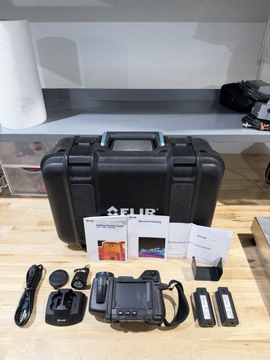FLIR T420BX THERMAL IMAGING CAMERA WITH CHARGER & BATTERIES TESTED