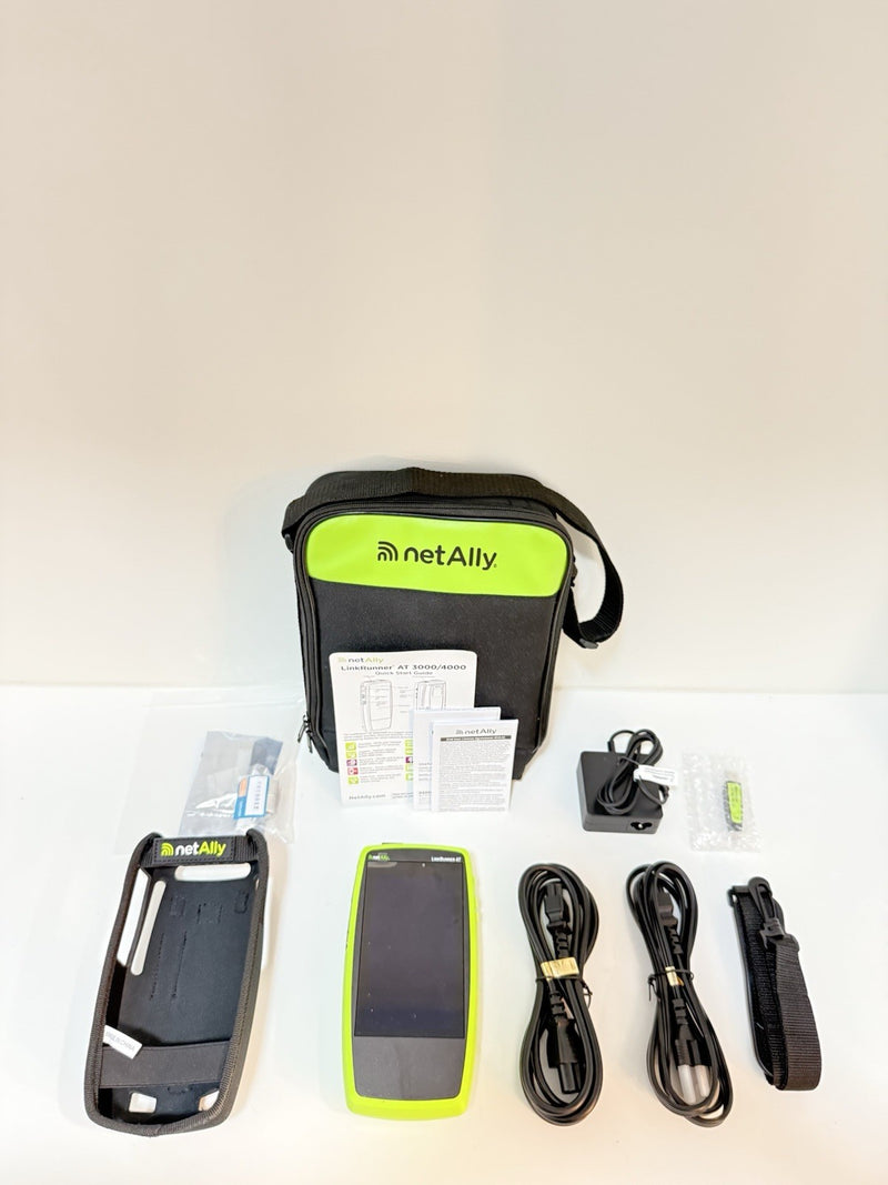NETALLY LINKRUNNER AT 3000 CABLE TESTER &