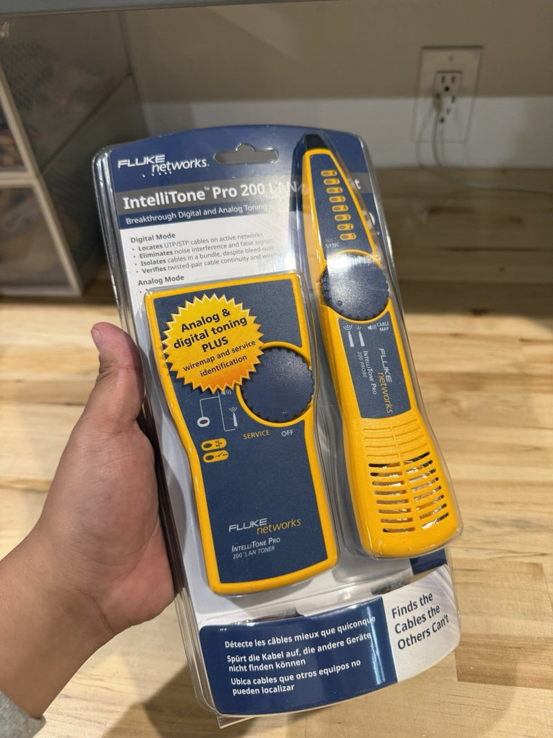 FLUKE NETWORKS INTELLITONE PRO 200 LAN TONER & PROBE KIT MT-8200-60-KIT