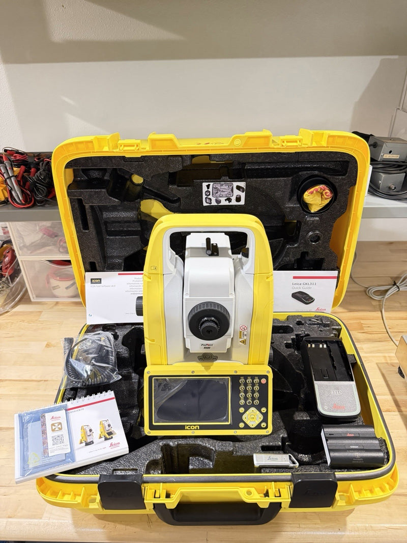 LEICA ICON ICB70 5" R500 KIT MANUAL TOTAL STATION