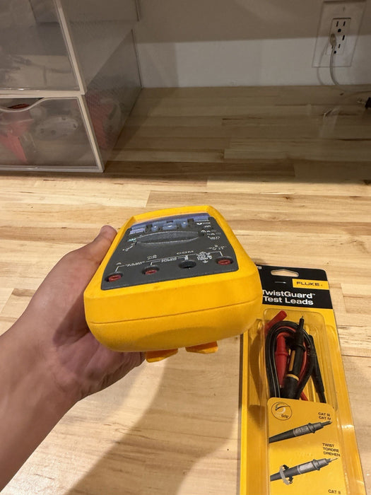 FLUKE 289 TRUE RMS MULTIMETER W/ NEW TL175 LEADS (TESTED) SHIPS FAST